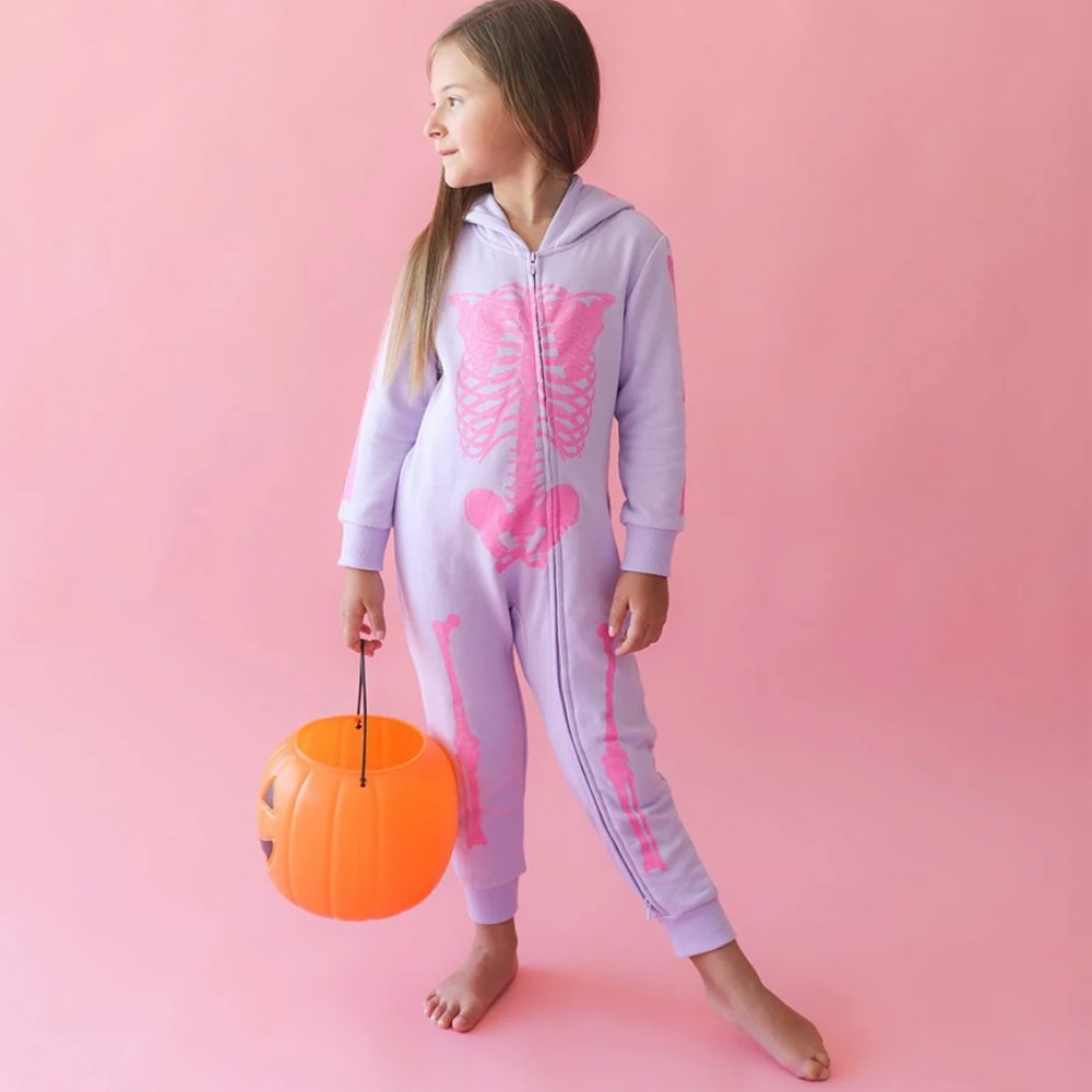 NIB Posh Peanut Mrs. Posh Fleece Hooded Romper I 12-18M